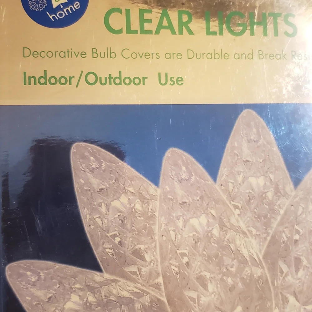 Vintage lights Decorative LED string lights indoor outdoor 50 lights Clear